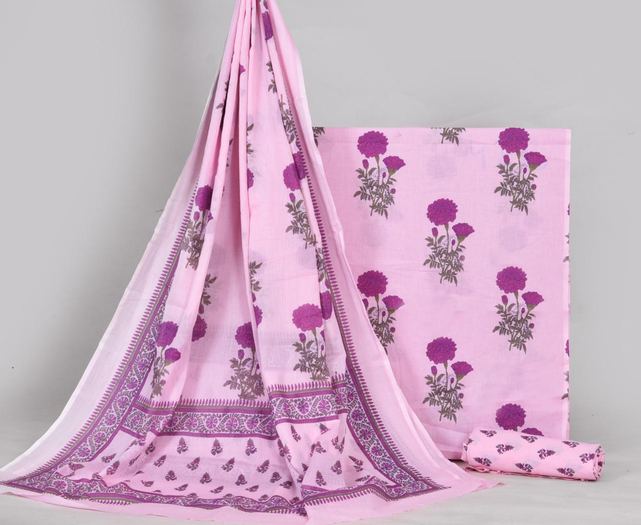 Mayra cotton suit with dupatta set 